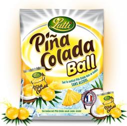 Конфеты Lutti Pina Colada Ball 120 грамм