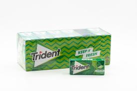 Жевательная резинка Trident без сахара со вкусом ментола 14 гр