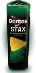 Чипсы Doritos Stax Сметана и Лук 170 гр