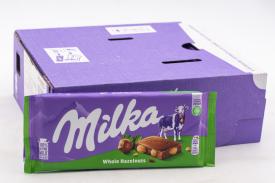 Шоколад Milka Whole Hazelnuts 100 грамм