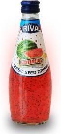 Basil seed drink Watermelon flavor "Напиток Семена базилика с ароматом арбуза" 290мл