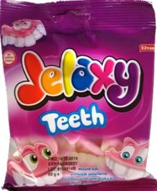 Жевательный Мармелад Jalaxy Teeth - Челюсти 80 гр