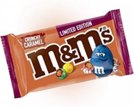 Шоколадное драже M&Ms с хрустящей карамелью 80 гр