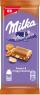 Молочный шоколад Milka Арахис и хрустящая карамель 90 гр