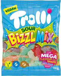 Мармелад жевательный Trolli Bizzl Mix 150 гр