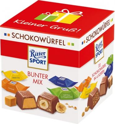 Шоколадные конфеты Ritter Sport Bunter Mix 176 грамм